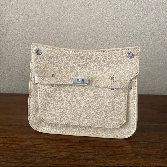None Handbags - Off White Nata Cream Mini 23 Jypsiere Bag Belted Lock Key Convertible B12/S1